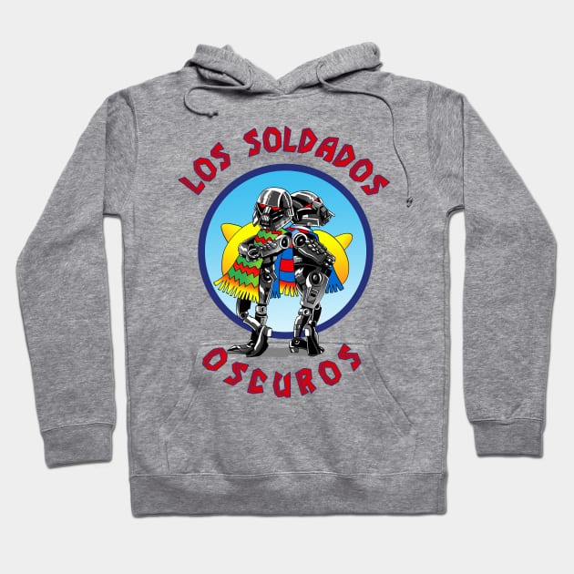 Los Soldados Oscuros Hoodie by zerobriant